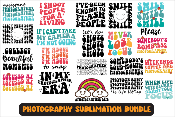 Photography Sublimation Design Bundle