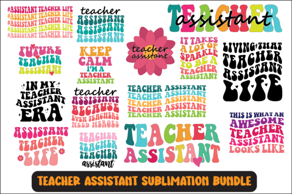 Teacher Assistant SVG BUNDLE