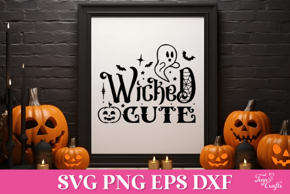 Wicked Cute Halloween SVG: Graphics for Crafts & Branding